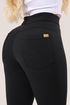 Calça Skinny Básica com Bolsos Empina Bumbum Preta