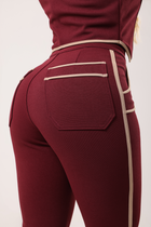 Calça Skinny Viena no Tecido Montaria Marsala