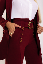 Calça Pantalona + Cinto Marsala