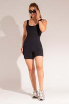 Macaquinho Seamless Poliamida Mayfair Wellness Preto