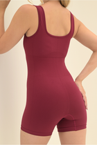 Macaquinho Seamless Poliamida Mayfair Wellness Marsala Desejo