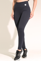 Legging Seamless Poliamida Mayfair Wellness Preta