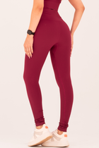 Legging Seamless Poliamida Mayfair Wellness Marsala Desejo