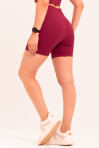 Bermuda Seamless Poliamida Mayfair Wellness Marsala Desejo