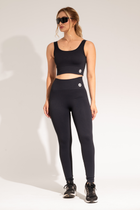 Top Seamless Poliamida Mayfair Wellness Preto