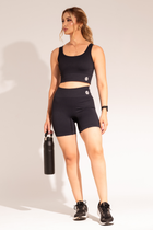 Top Seamless Poliamida Mayfair Wellness Preto