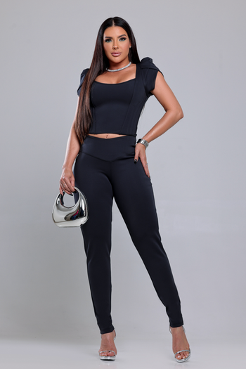 Calça Modeladora Slim Tecido Montaria