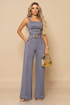 Cropped Urban Tecido Cinza