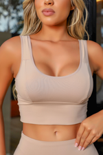 Top Segunda Pele em Microflex Nude