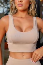 Conjunto Segunda Pele em Microflex Nude