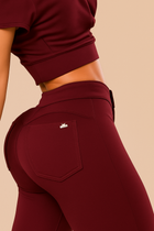 Calça Skinny Básica com Bolsos Empina Bumbum