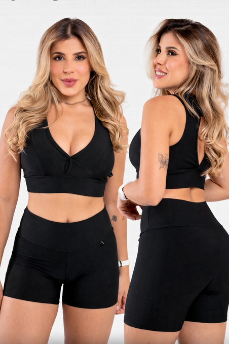 Conjunto Fitness Bermuda + TOP Suplex