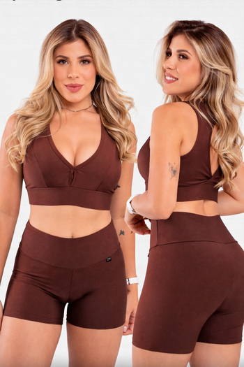 Conjunto Fitness Bermuda + TOP Suplex