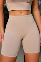 Bermuda Segunda Pele em Microflex sem Costura Nude