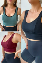 Kit 3 Tops Essentials com Viés por R$99,90