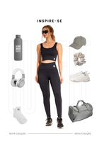 Top Seamless Poliamida Mayfair Wellness Preto