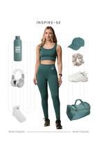 Top Seamless Poliamida Mayfair Wellness Verde Submarine