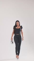 Calça Modeladora Slim Tecido Montaria